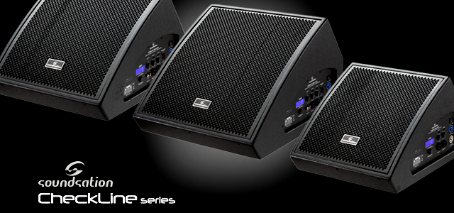 Introducing the brand new CheckLine Active Stage Monitors. Your polar star on the stage