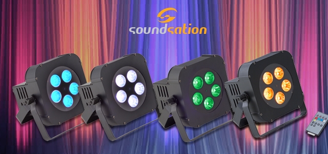 SOUNDSATION Battery-Powered LED PARs