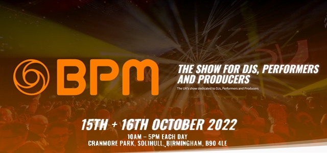 ​SOUNDSATION PARTECIPA AL BPM SHOW 2022 - SOLIHULL (UK), 15/16 OTTOBRE