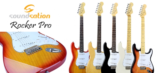 Chitarre elettriche Soundsation ROCKER PRO series - Visual appeal, tone, feel.