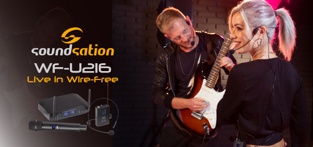 Soundsation's Wire-Free series launches the brand new WF-U216