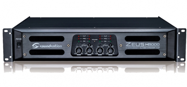 ZEUS H5000 – powerful and versatile 4 channel amplifier