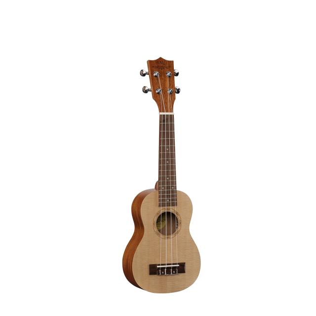 Ukulele Soprano MAUI PRO con borsa (top abete)