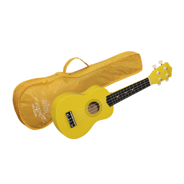 Ukulele soprano MAUI Sunny con borsa