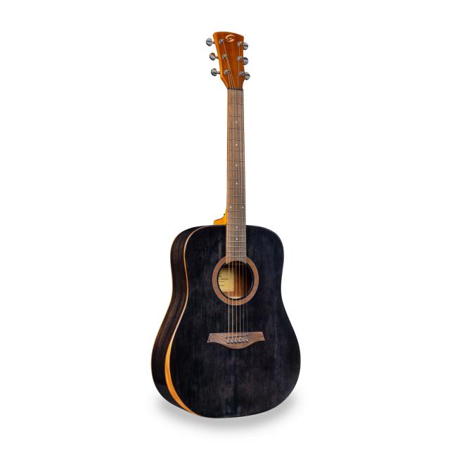 Chitarra acustica dreadnought con armrest in mogano (versione lucida)