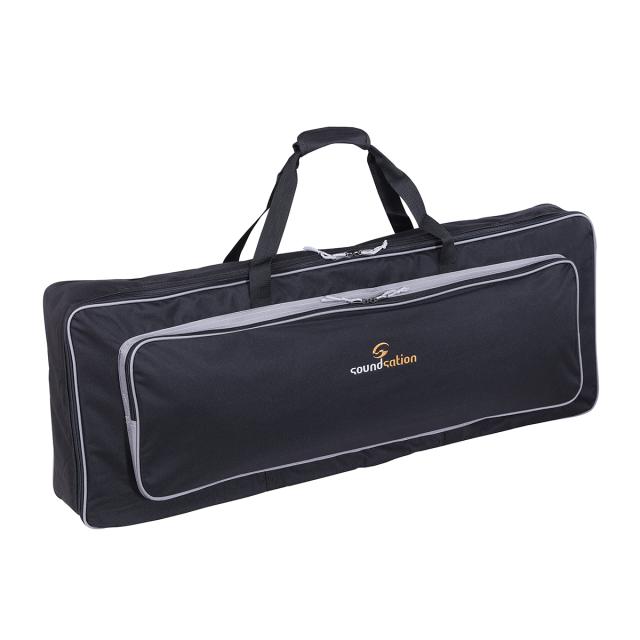 Borsa imbottita per tastiera con doppia tracolla 87x33x10cm