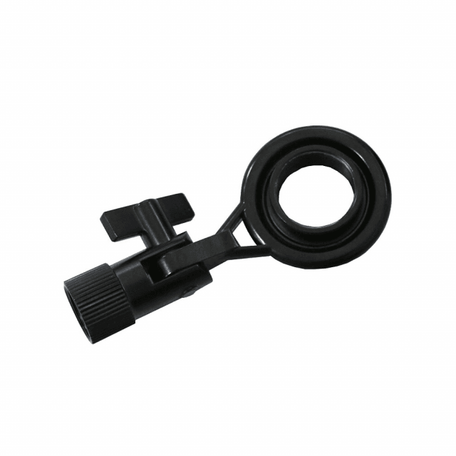 Supporto per microfono con meccanismo a vite