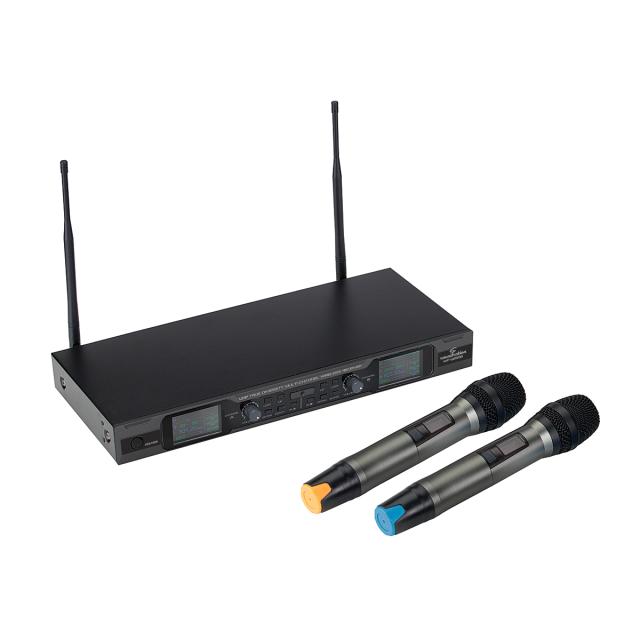 Dual UHF True Diversity Multi-Channel Wireless Microphone System