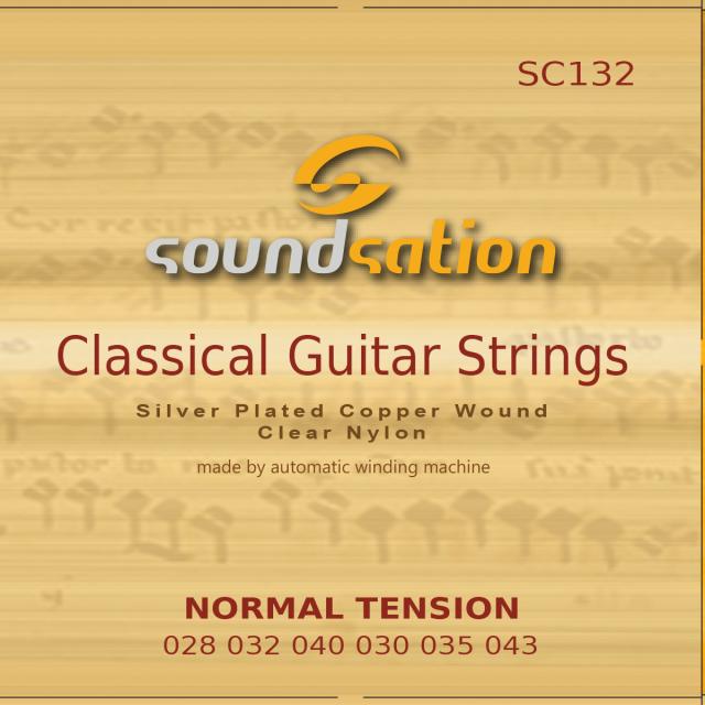 Classical guitar string set - Normal tension
