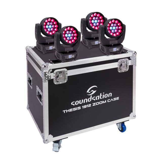 4pcs THESIS 19112 ZOOM Set with Flight Case
