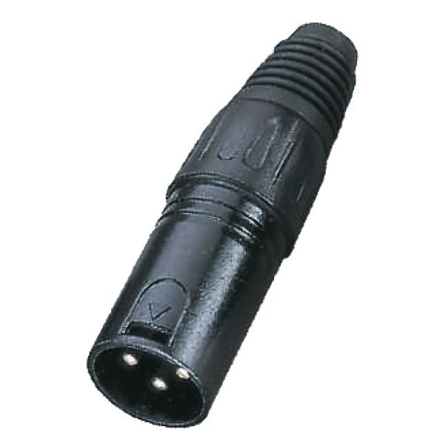 Metal connector XLR 3P male (25 pcs box)