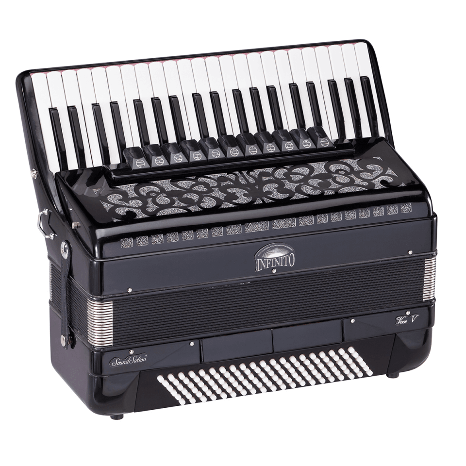 Tracolle Per Fisarmonica Cintura In Vera Pelle Di Vacchetta E Flanella Per Fisarmoni Per Bassi 16-120, Allargamento E Ispessimento Regolabili