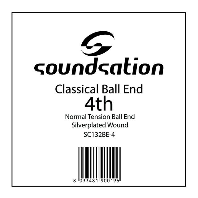 Ball end classical guitar string - D 0.30 Normal tension