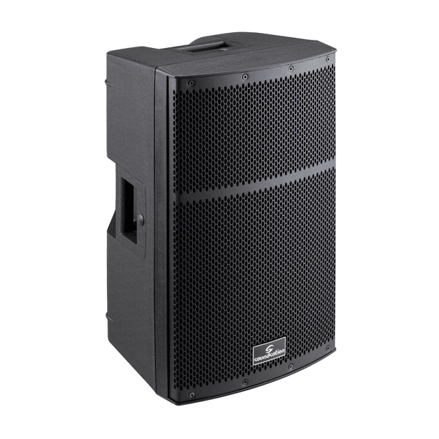1000W 12" Polypropylene bi-amped active speaker 