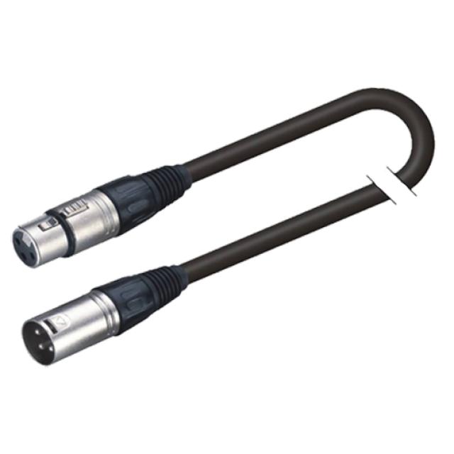 Speaker cable XLR 3P F - XLR 3P M / 2x1.3 mm² / 15mt