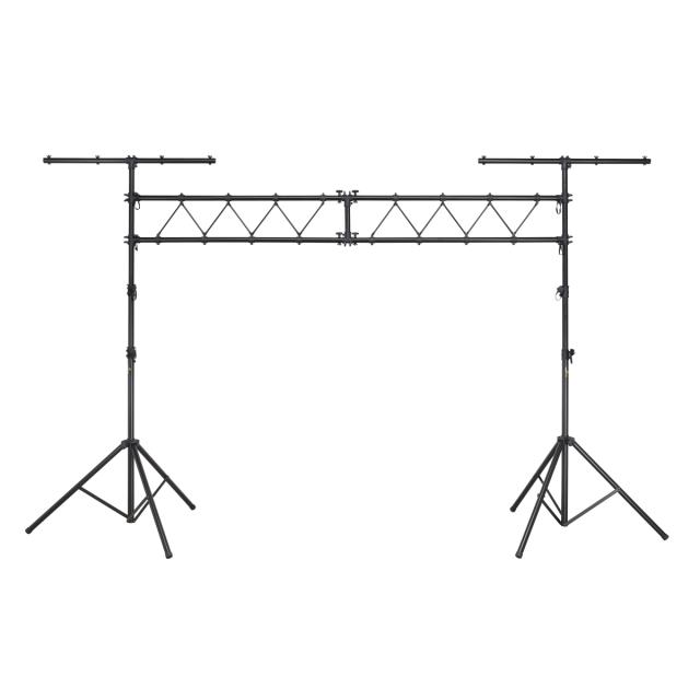 Black anodized aluminium structure for lighting