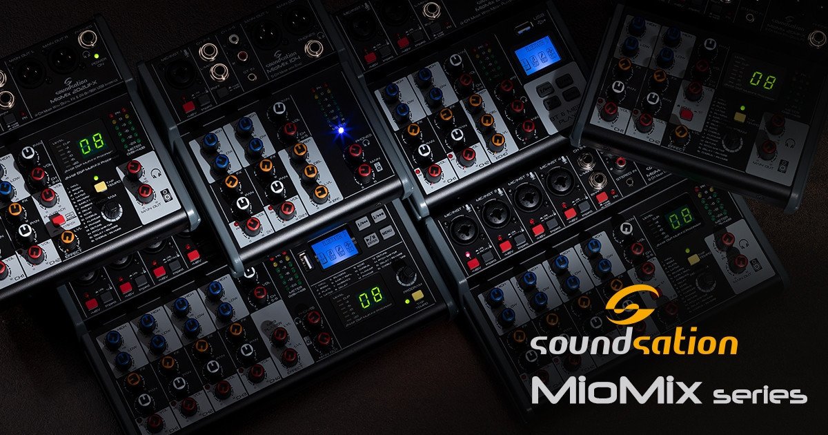 New MIOMIX series - Soundsation