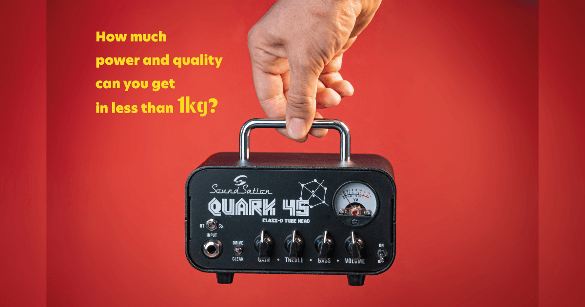 Quark Sound Machine Soundsation Quark 45: how much can you get in less than 1 kg? - Soundsation