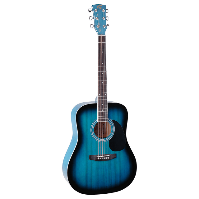 Dreadnought acoustic guitar with spruce top