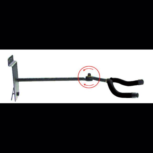 Supporto da parete per chitarra con snodo