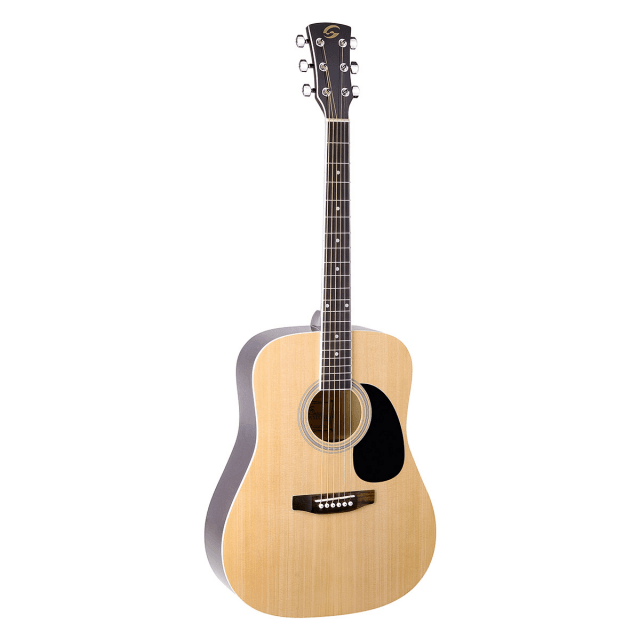 Dreadnought acoustic guitar with spruce top