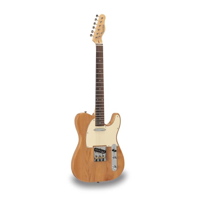 Cutaway electric guitar with 1 single coil and 1 lipstick pickup (equipped by Wilkinson®)