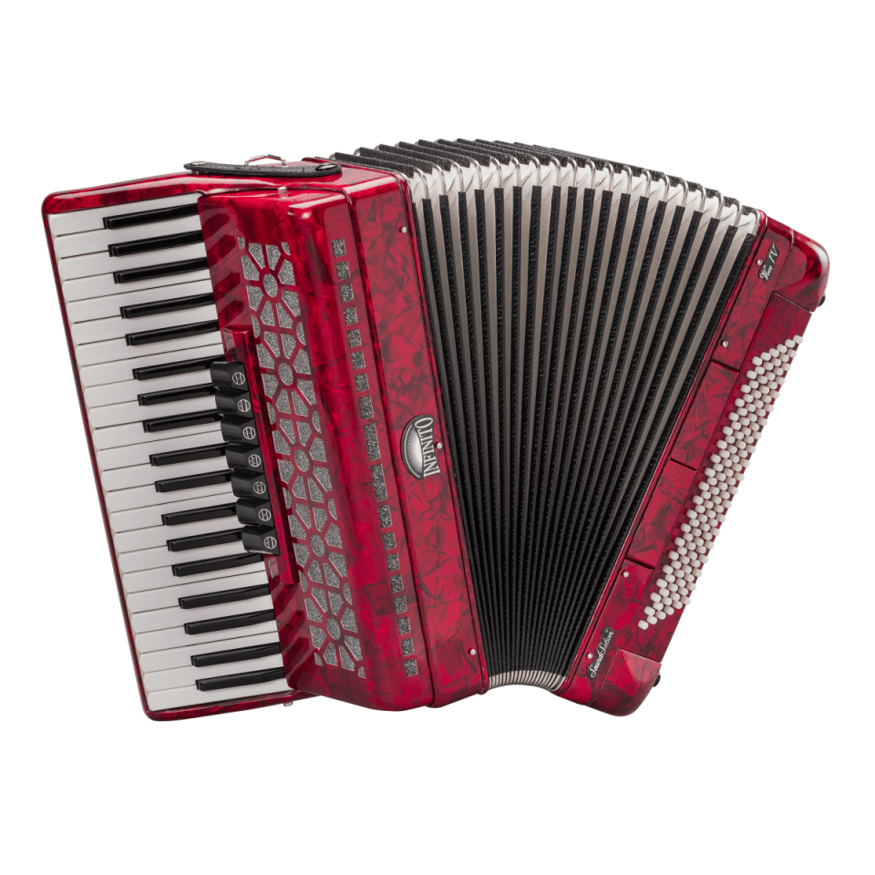 120 bass 3 5 accordion red A41120 RD Soundsation