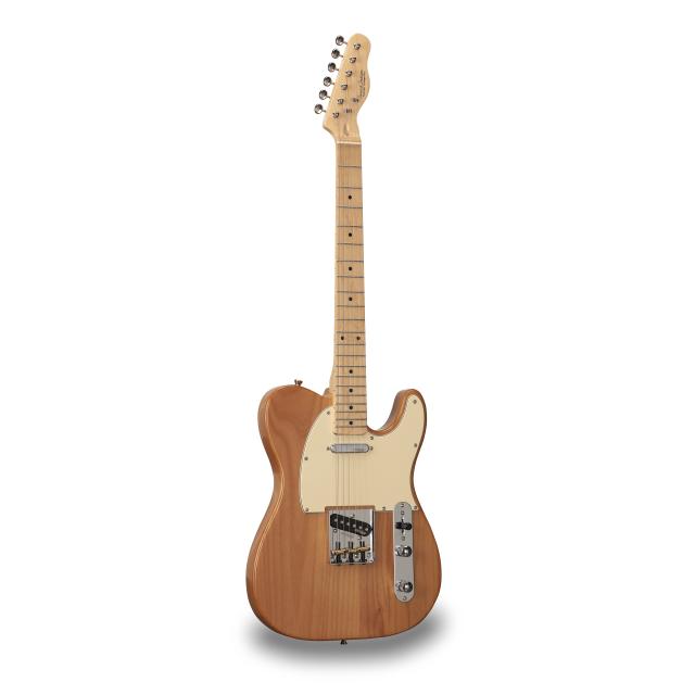 Cutaway electric guitar with 1 single coil and 1 lipstick pickup (equipped by Wilkinson®)