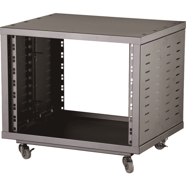 Mobile Rack da 8 unità 19" con ruote 