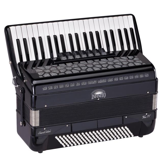 120 bass 3/5 accordion black