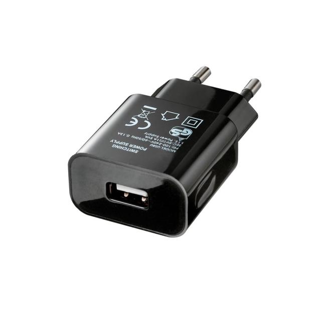 alimentatore universale switching da USB a presa di rete elettrica EU