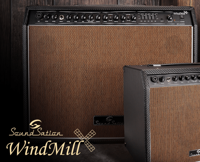 Introducing new Soundsation Windmill acoustic amps