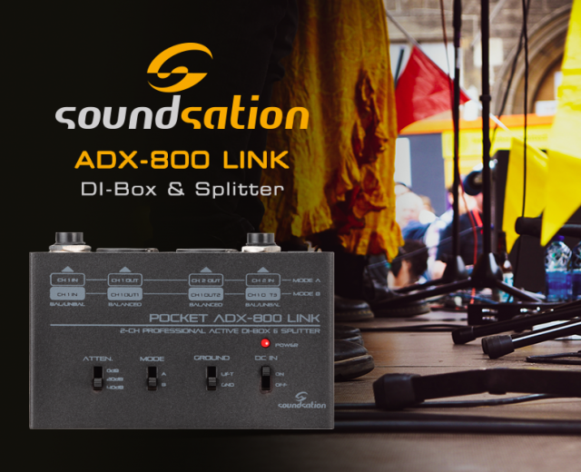 Introducing the new Soundsation ADX-800 LINK
