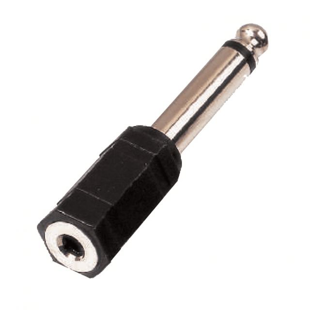Adattatore Jack Maschio 6.3mm MONO - Jack Femmina 3.5mm (conf. 1 pezzo)