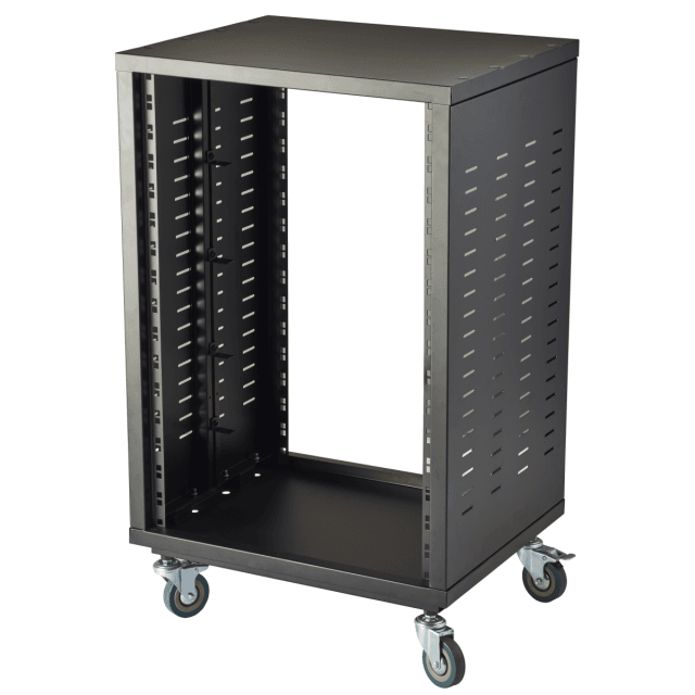 Mobile Rack da 16 unità 19" con ruote 
