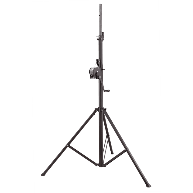 Wind up heavy duty lighting stand