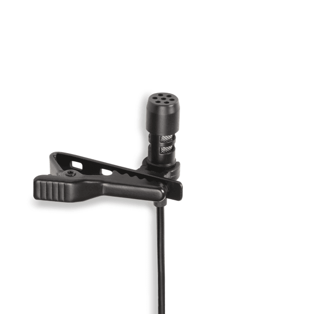Cardioid Lavalier Microphone with Electret Capsule (TS Mini-Jack Connector with Thread)