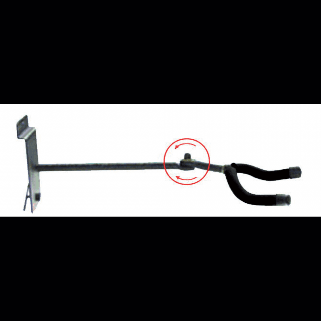Supporto da parete per chitarra con snodo