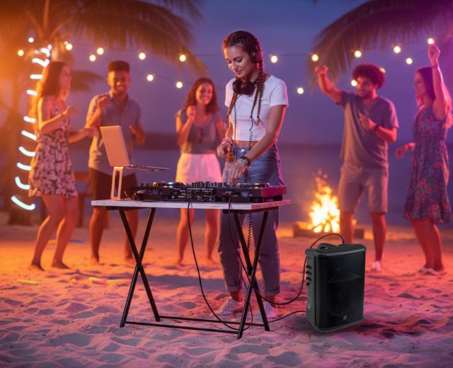 Go-Sound 8 Street Power, versatility and unlimited freedom of performance with its all-in-one battery-powered mixing system!