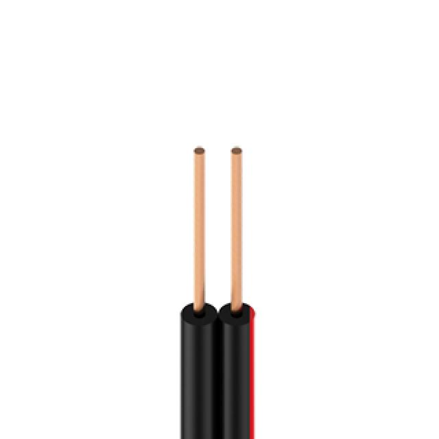 Flat Hi-Fi speaker cable reel (100mt)