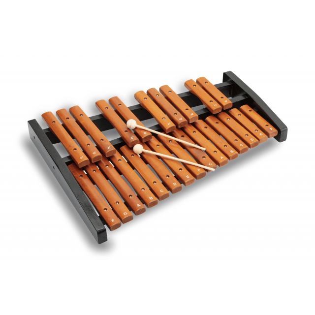 Cromatic xylophone 25 notes, including backpack