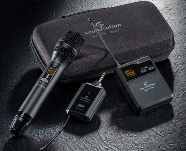 New PocketMic U16HP wireless systems Headset and handheld microphone in one solution
