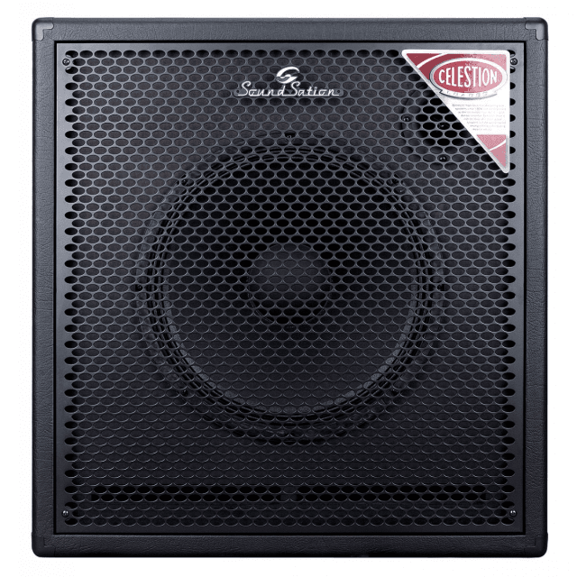 1x15" Bass cabinet equipped with Celestion TRUEVOX 1525.