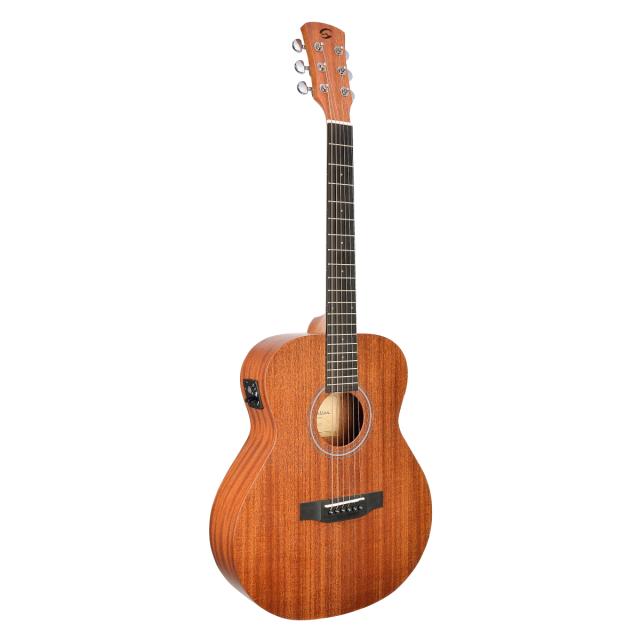 Traveller acoustic guitar in open pore finish w/preamp