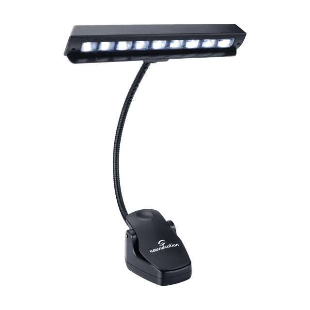 Lampada a clip per leggio 9 LED
