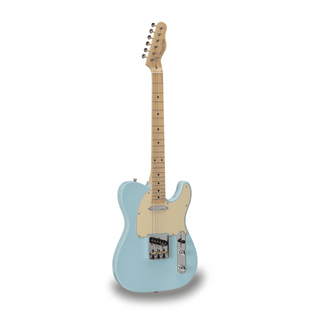 Cutaway electric guitar with 1 single coil and 1 lipstick pickup (equipped by Wilkinson®)