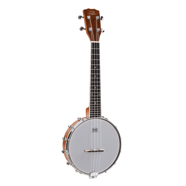 Ukulele Banjo featuring sapele mahogany body and REMO head