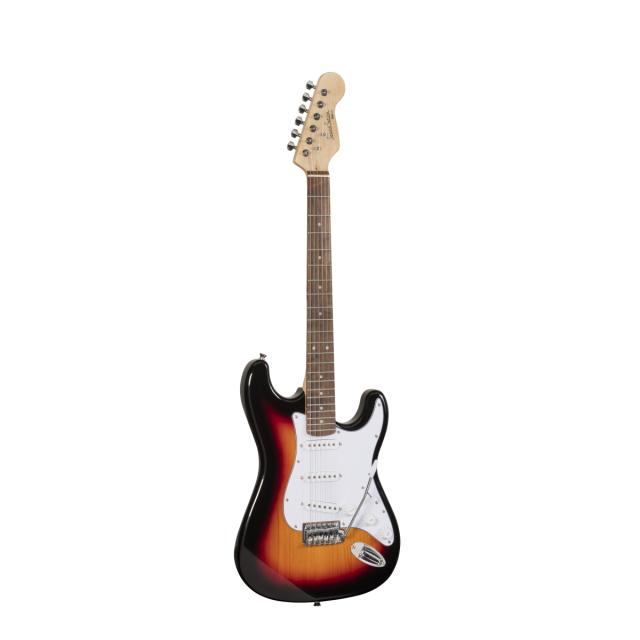 Chitarra elettrica double cutaway a 3 single coil