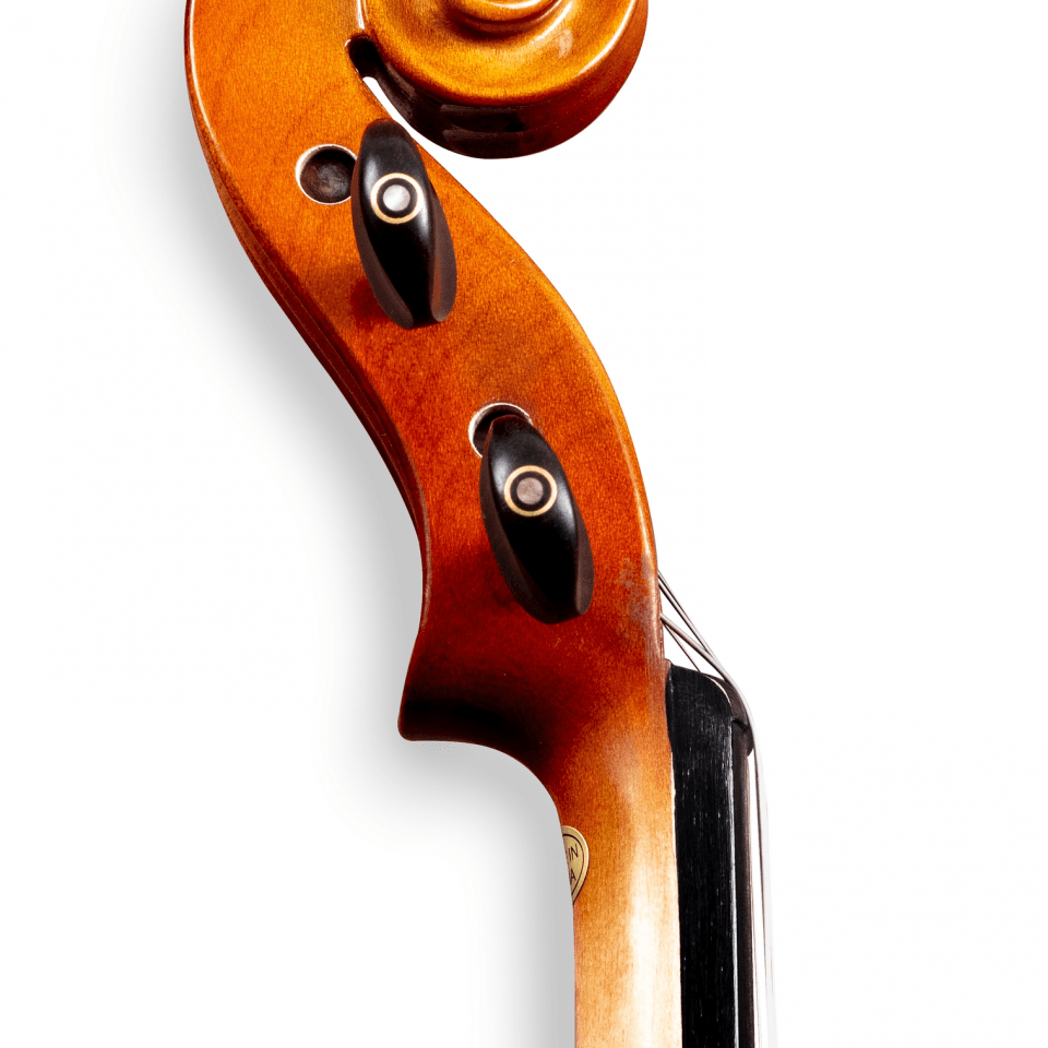Eastman EBB-044 - Arco In Legno Pernambuco Per Violino 4/4, Crini Naturali, Finitura Argentata