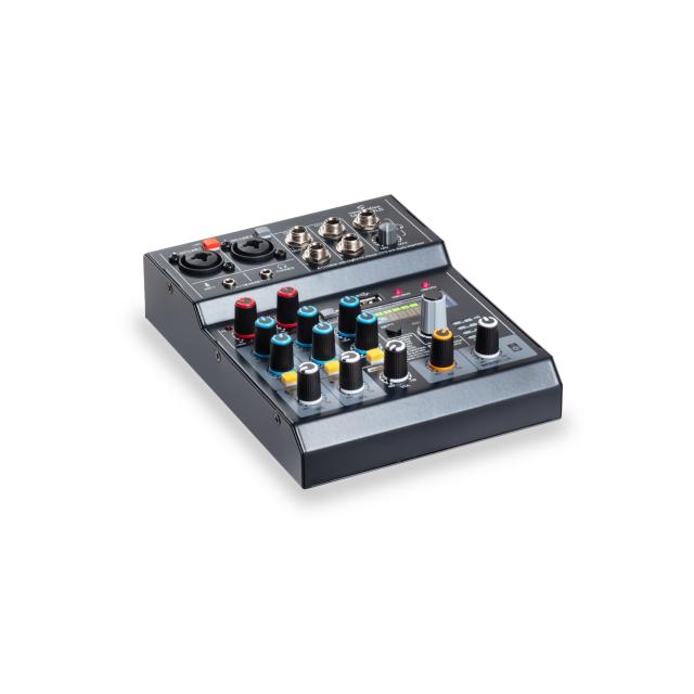 Mixer a 4 canali con effetti digitali, player, OTG e interfaccia audio